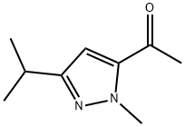 1-(3-isopropyl-1-methyl-1H-pyrazol-5-yl)ethanone Structure