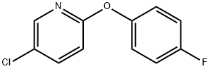 Pyridine, 5-chloro-2-(4-fluorophenoxy)-,1479846-27-9,结构式