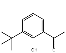 1-[3-(1,1-Dimethylethyl)-2-hydroxy-5-methylphenyl]ethanone Structure