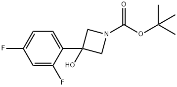 1482460-15-0 3-(2,4-二氟苯基)-3-羟基氮杂环丁烷-1-羧酸叔丁酯