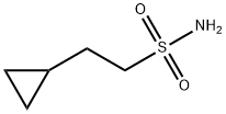 2-环丙基乙烷-1-磺酰胺, 1487784-84-8, 结构式