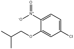 Benzene, 4-chloro-2-(2-methylpropoxy)-1-nitro- Structure