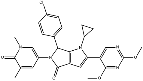 6-dihydro-pyrrolo[3,4-b]pyrrol-4(1H)-one Struktur