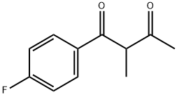 1,3-Butanedione, 1-(4-fluorophenyl)-2-methyl- Structure