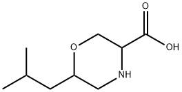 3-Morpholinecarboxylic acid, 6-(2-methylpropyl)-|