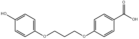 150566-20-4 4-[3-(4-Hydroxy-phenoxy)-propoxy]-benzoic acid