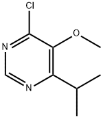4-氯-6-异丙基-5-甲氧基嘧啶, 1505871-96-4, 结构式