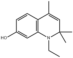 7-Quinolinol, 1-ethyl-1,2-dihydro-2,2,4-trimethyl- Struktur