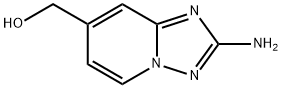 [1,2,4]Triazolo[1,5-a]pyridine-7-methanol, 2-amino- Structure