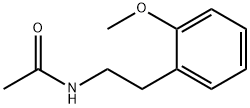 N-(2-甲氧基苯乙基)乙酰胺, 150871-44-6, 结构式