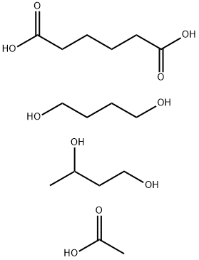 聚己二酸-1,4-丁二醇酯, 150923-12-9, 结构式