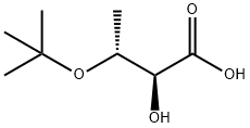 (2S,3R)-3-(tert-Butoxy)-2-hydroxybutanoic Acid 结构式
