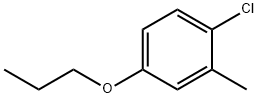 Benzene, 1-chloro-2-methyl-4-propoxy- 结构式