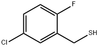 Benzenemethanethiol, 5-chloro-2-fluoro- Structure