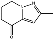 2-Methyl-6,7-dihydropyrazolo[1,5-a]pyridin-4(5H)-one 结构式