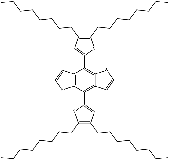 1510594-39-4 4,8-双(4,5-二辛基噻吩-2-基)苯并[1,2-B:4,5-B']二噻吩