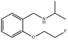 2-(2-fluoroethoxy)benzyl]isopropylamine Structure