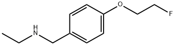 ethyl[4-(2-fluoroethoxy)benzyl]amine Structure