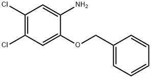 Benzenamine, 4,5-dichloro-2-(phenylmethoxy)-,1513190-87-8,结构式