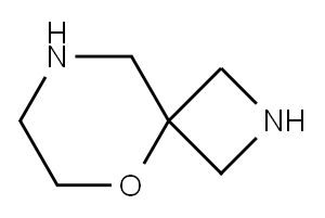 5-Oxa-2,8-diazaspiro[3.5]nonane 结构式