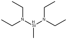 Silanediamine, N,N,N',N'-tetraethyl-1-methyl- Structure