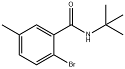Benzamide, 2-bromo-N-(1,1-dimethylethyl)-5-methyl- 结构式
