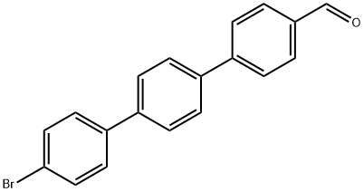 [1,1':4',1''-Terphenyl]-4-carboxaldehyde, 4''-bromo- Structure