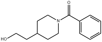 Methanone, [4-(2-hydroxyethyl)-1-piperidinyl]phenyl- Structure