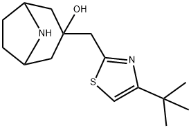 1529587-74-3 3-[(4-tert-butyl-1,3-thiazol-2-yl)methyl]-8-azabicyclo[3.2.1]octan-3-ol