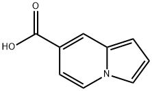 indolizine-7-carboxylic acid Struktur