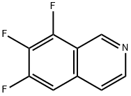 6,7,8-三氟异喹啉, 1535288-37-9, 结构式