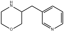 Morpholine, 3-(3-pyridinylmethyl)- Structure