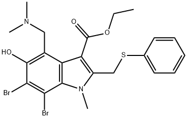 Arbidol Impurity I,153633-10-4,结构式