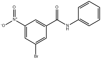 Benzamide, 3-bromo-5-nitro-N-phenyl- Struktur