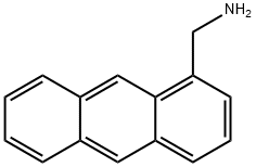 蒽-1-基甲胺 结构式