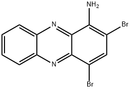 2,4-二溴吩嗪-1-胺 结构式