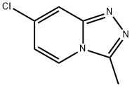 7-chloro-3-methyl-[1,2,4triazolo[4,3-apyridine Struktur