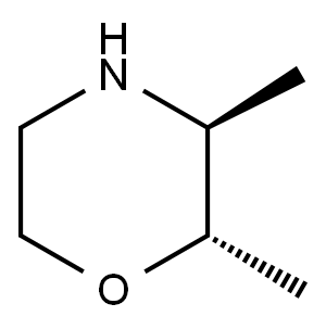 Morpholine, 2,3-dimethyl-, (2S,3S)- 结构式