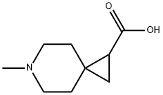 6-甲基-6-氮杂螺[2.5]辛烷-1-羧酸 结构式