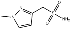 (1-METHYL-1H-PYRAZOL-3-YL)METHANESULFONAMIDE,1551828-30-8,结构式