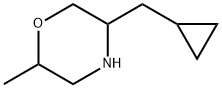 Morpholine,5-(cyclopropylmethyl)-2-methyl-,1554146-65-4,结构式