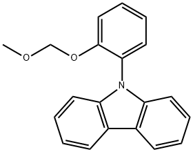 9H-Carbazole, 9-[2-(methoxymethoxy)phenyl]- Struktur