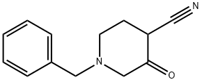 1-苄基-3-氧杂哌啶-4-腈, 1554341-03-5, 结构式