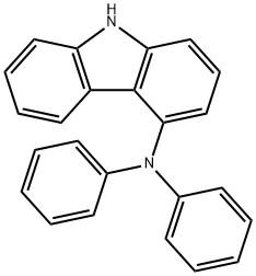 9H-Carbazol-4-amine, N,N-diphenyl- Structure