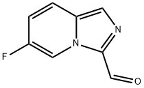 6-fluoroimidazo[1,5-a]pyridine-3-carbaldehyde Struktur