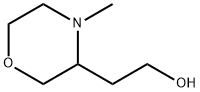 3-Morpholineethanol, 4-methyl- Structure