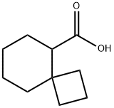 SPIRO[3.5]NONANE-5-CARBOXYLIC ACID 结构式