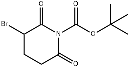 1558780-78-1 1-Piperidinecarboxylic acid, 3-bromo-2,6-dioxo-, 1,1-dimethylethyl ester