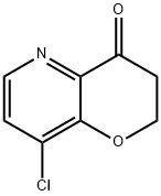 4H-Pyrano[3,2-b]pyridin-4-one, 8-chloro-2,3-dihydro- Structure
