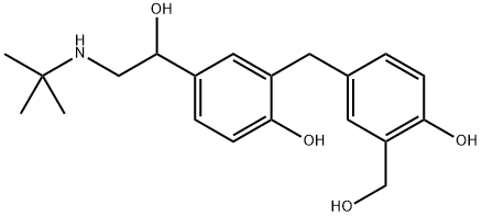 Salbutamol Related Compound 1 Structure